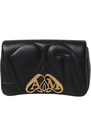 Alexander McQueen Väska, Dam, ONE Size, Läder, Quiltad Seal Clutch Väska