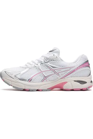 Asics Skor, unisex, 42 1/2 EU, Vit Söt Rosa Moderna Skor