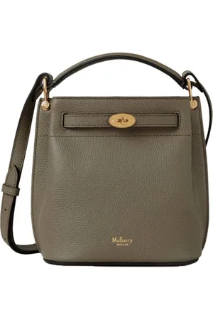 MULBERRY Väska, Dam, ONE Size, Läder, Mini Islington Bucket i Linen