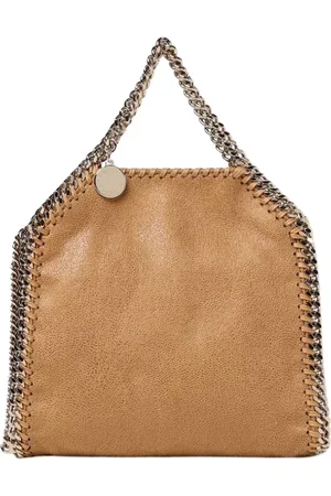 Stella McCartney Väska, Dam, ONE Size, Läder, Röd Mini Tote med Kedjedetalj