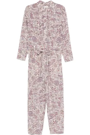 Isabel Marant Jumpsuits & Playsuits, Dam, M, Elegant Beige Byxor