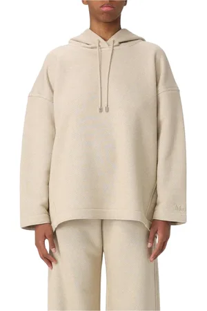 Max Mara Sweatshirts & Hoodies, Dam, XL, Huva Stickad Tröja