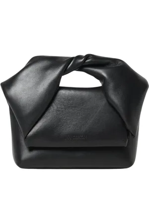 J.W.Anderson Väska, Dam, ONE Size, Läder, Svart Läder Mini Clutch Väska