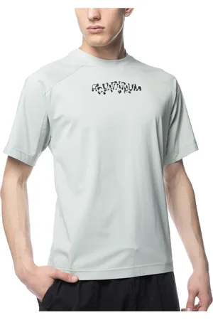 A.A. Spectrum Topp, Herr, S, Bomull, Radial T-shirt Fresh Mint Modernistisk Stil