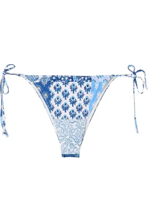 MC2 SAINT BARTH Badkläder, Dam, S, Patchwork Print Bikiniunderdelar