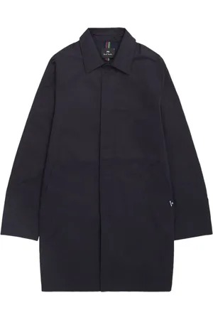 Paul Smith Kappa, Herr, M, Bomull, Marinblå Bomull-Nylon Kappa