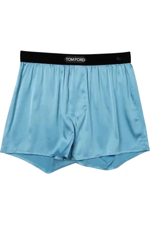 Tom Ford Underkläder, Herr, M, Läder, Lyxiga Silke Boxershorts Nattkläder