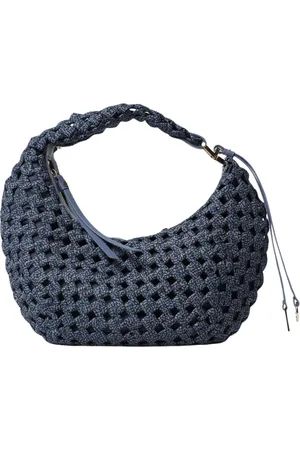 Borbonese Väska, Dam, ONE Size, Denim, Stilren Denim Mini Väska