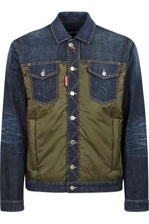 Dsquared2 Jacka, Herr, L, Denim, Denim Sportig Jacka