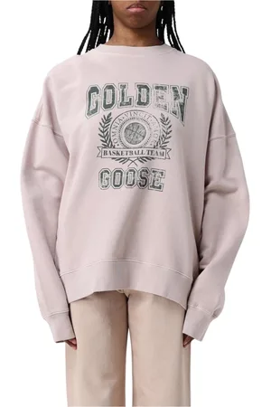 Golden Goose Sweatshirts & Hoodies, Dam, XL, Elegant Basketball Lag Sweatshirt