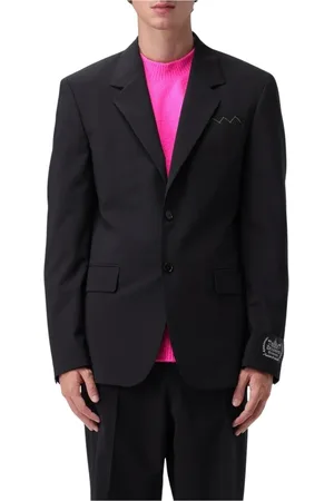 Msgm Jacka, Herr, M, Mångsidig Svart Blazer Skräddarsydd Passform