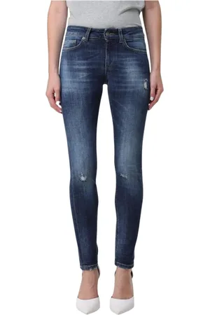 Dondup Jeans, Dam, W24, Bomull, Slitna Skinny Jeans
