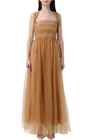 Staud Klänning, Dam, S, Elegant Midi Klänning