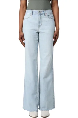 RE/DONE Jeans, Dam, W25, Denim, Klassisk Blå Straight-Leg Denim Jeans