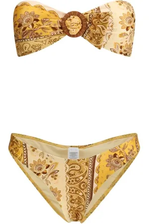 ZIMMERMANN Badkläder, Dam, M, Lucky Bamboo Bandana Baddräkt