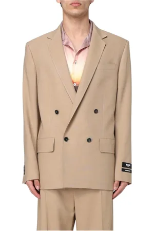 Msgm Jacka, Herr, L, Ull Dubbelknäppt Blazer