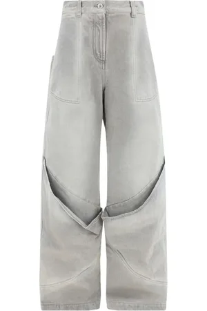 The Attico Jeans, Dam, W25, Bomull, Cargo Pocket Bomullsjeans