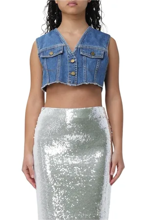 Serafini Jacka, Dam, S, Denim, Blå Jeansväst