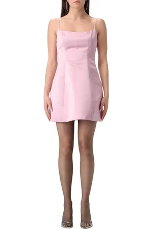 BLUMARINE Klänning, Dam, M, Elegant Grön Satinklänning