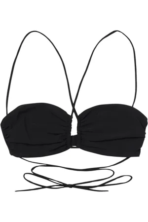 MAGDA BUTRYM Badkläder, Dam, S, Svart Crisscross Swim Top