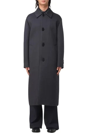 Fendi Kappa, Herr, XL, Elegant Långlinjig Kragekappa