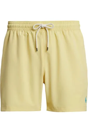 Ralph Lauren Badkläder, Herr, L, Polyester, 5,75-Tums Traveler Classic Simbyxor Gul