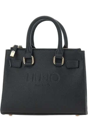 Liu Jo Väska, Dam, ONE Size, Läder, Blå präglad logototeväska
