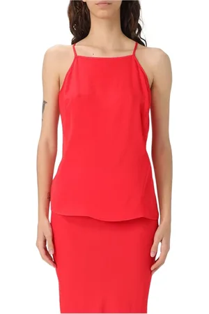 Twin-Set Topp, Dam, M, Elegant Svart Stickad Topp