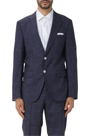 HUGO BOSS Jacka, Herr, 2Xl, Elegant Blå SlimFit Blazer