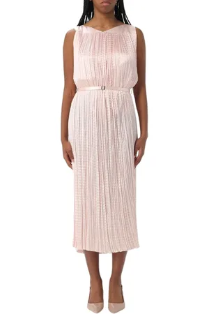 HUGO BOSS Klänning, Dam, S, Elegant Rosa Midi Klänning