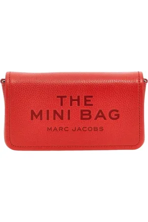 Marc Jacobs Väska, Dam, ONE Size, Rosa Präglad Logga Mini Väska