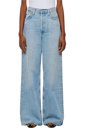 AGOLDE Jeans, Dam, W27, Bomull, Gnawed Wide Leg Jeans