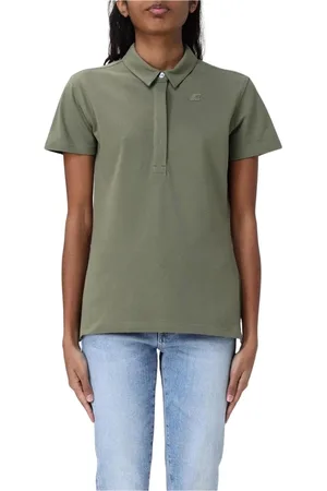 K-Way Topp, Dam, 2Xl, Bomull, Elegant Violet Polo Shirt