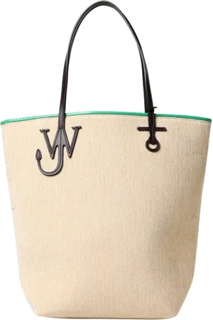 J.W.Anderson Väska, Dam, ONE Size, Läder, Ankardetalj Toteväska i Khaki
