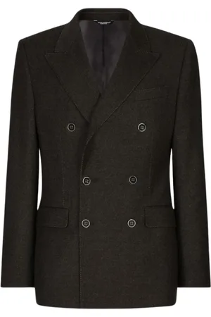 Dolce & Gabbana Jacka, Herr, L, Lyxig Grå Blazer för Män