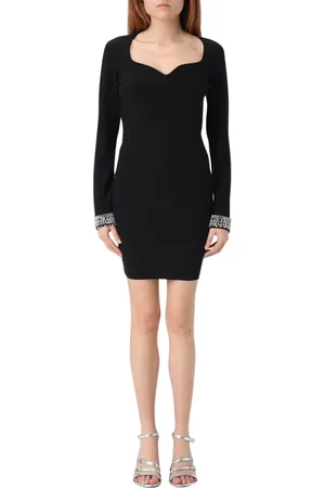 Liu Jo Klänning, Dam, S, Elegant Svart Mini Klänning