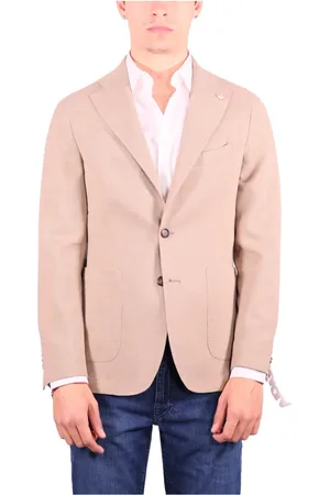 Manuel Ritz Jacka, Herr, 2Xl, Bomull, Lätt ullblandad blazer Nuvola