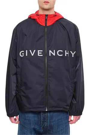 Givenchy Jacka, Herr, M, Nylon, Tvåton Logo Windbreaker Jacka