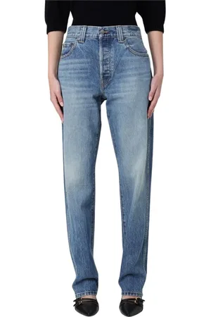 Khaite Jeans, Dam, W28, Tidlösa Blå Straight-Leg Jeans