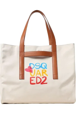 Dsquared2 Väska, Dam, ONE Size, Läder, Logo Tote Bag