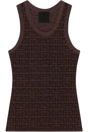 Givenchy Topp, Dam, S, Grekisk Nyckelmönster Tank Top