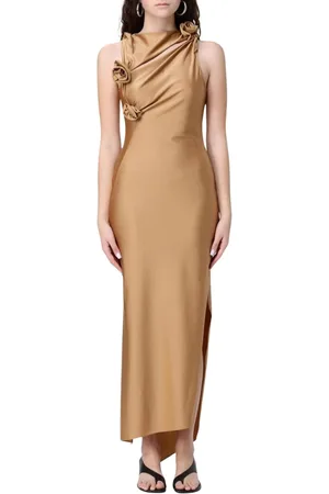 COPERNI Klänning, Dam, M, Polyester, Asymmetrisk Ros Maxi Klänning