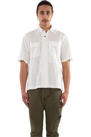 C.P. Company Skjorta, Herr, 2Xl, Ripstop Boxy Kortärmad Skjorta