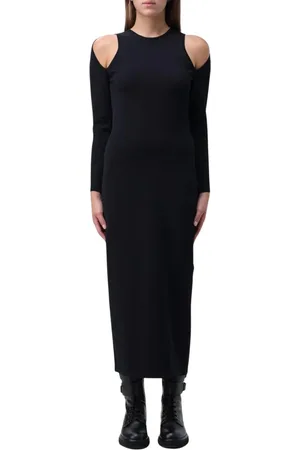 Dsquared2 Klänning, Dam, S, Elegant Svart Maxi Klänning
