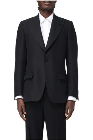LARDINI Jacka, Herr, XL, Svart Skräddarsydd Blazer