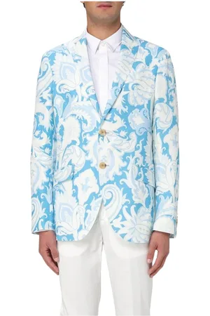 Etro Jacka, Herr, M, Stilig Paisley Print Blazer Casual