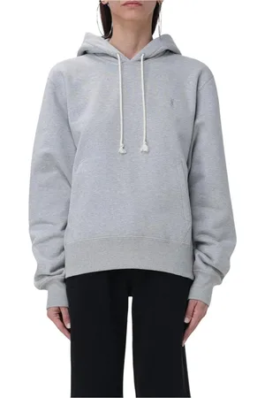 Saint Laurent Sweatshirts & Hoodies, Dam, M, Bomull, Skön Bomullshoodie