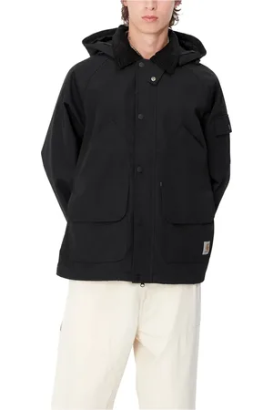 Carhartt Jacka, Herr, S, Nylon, Svart Clarton Jacka Stilren och Funktionell