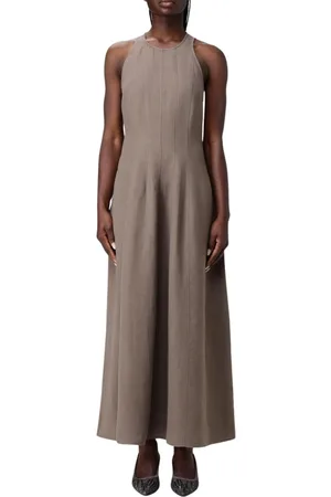 Brunello Cucinelli Klänning, Dam, M, Elegant ALine Maxi Klänning