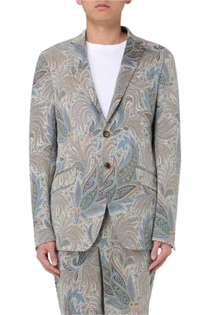 Etro Jacka, Herr, M, Multifärgad Paisley Print Blazer